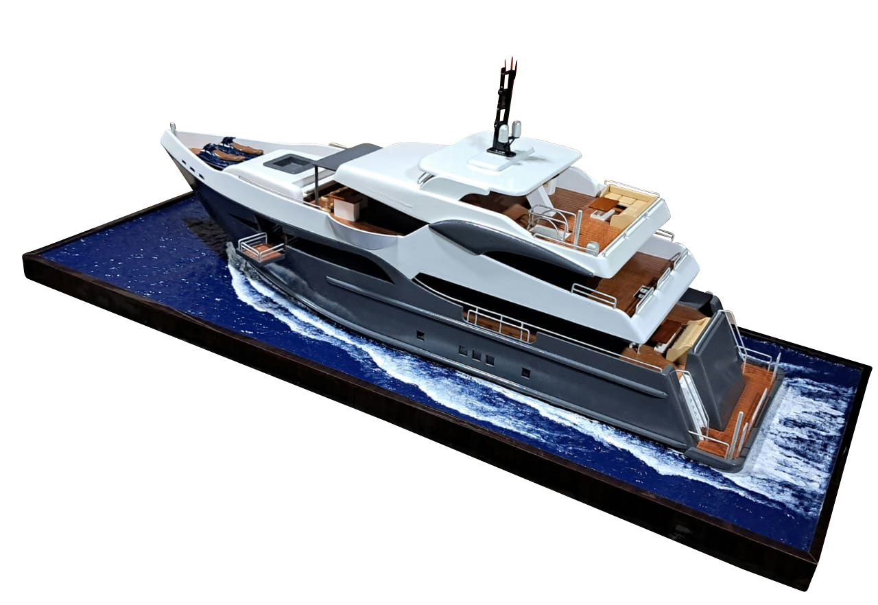 Handcrafted ship model