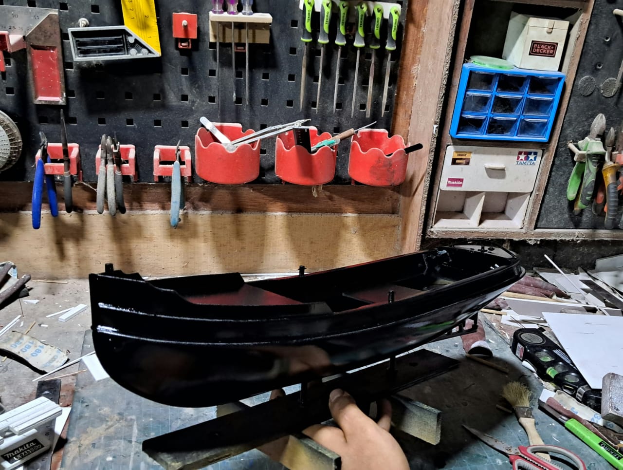 Building a ship model