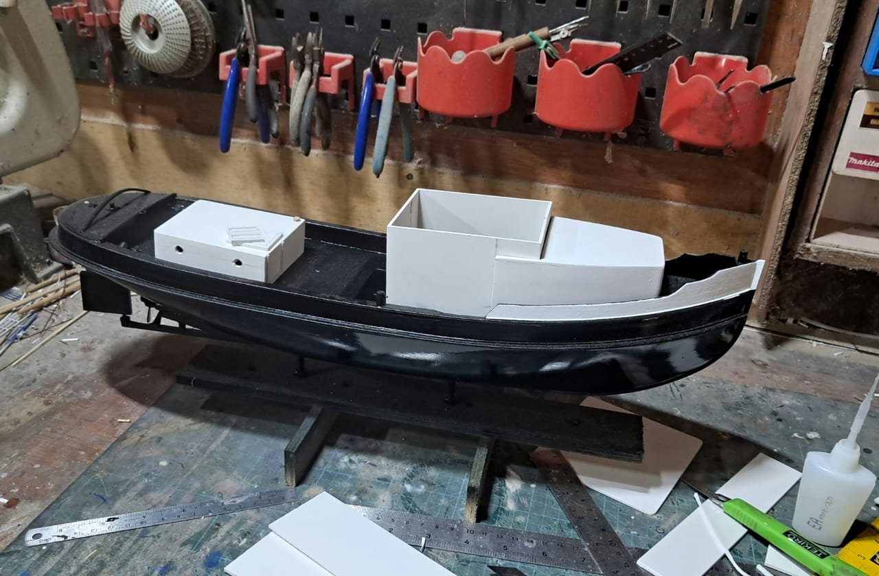 Building a ship model